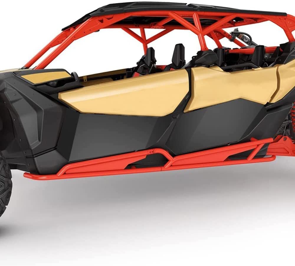 Боковые балки UTV 4x4 Nerf, комплект слайдеров Rock, подходят для 4-местных Can-Am Maverick X3 Max 2017-2021