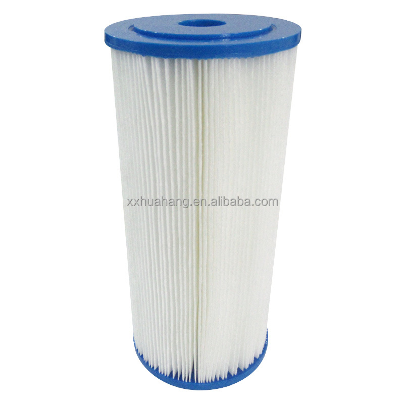 huahang supply high quality replace pleated high flow water filter spa water filter for swimming pool