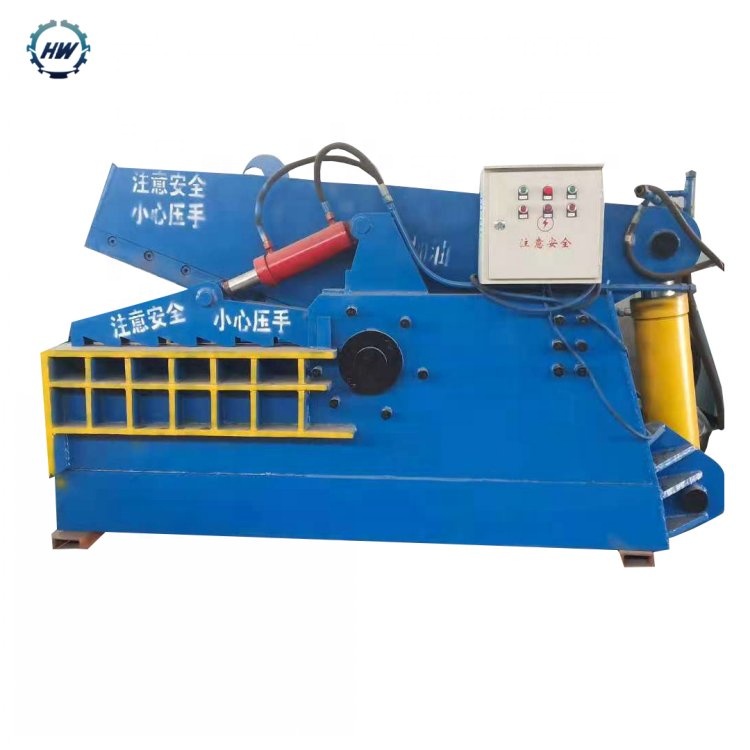 HENGWANG 180T shear sheet metal cutter waste steel hydraulic guillotine shearing machine