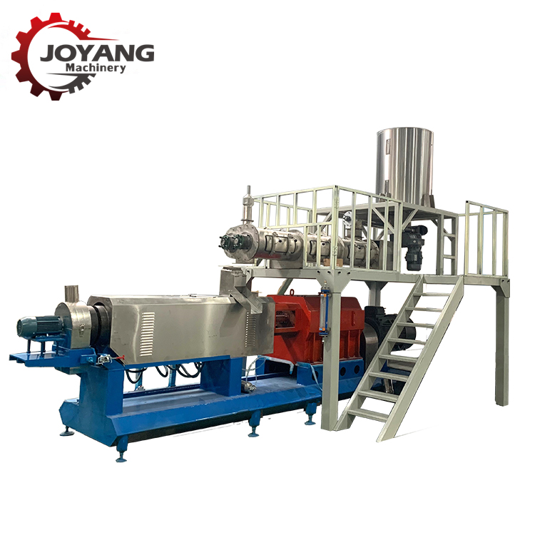 Tilapia Fish Feed Machine Twin-screw Extruder For Floating & Sinking Fish Feed Dry Pet Food Processing Machinery