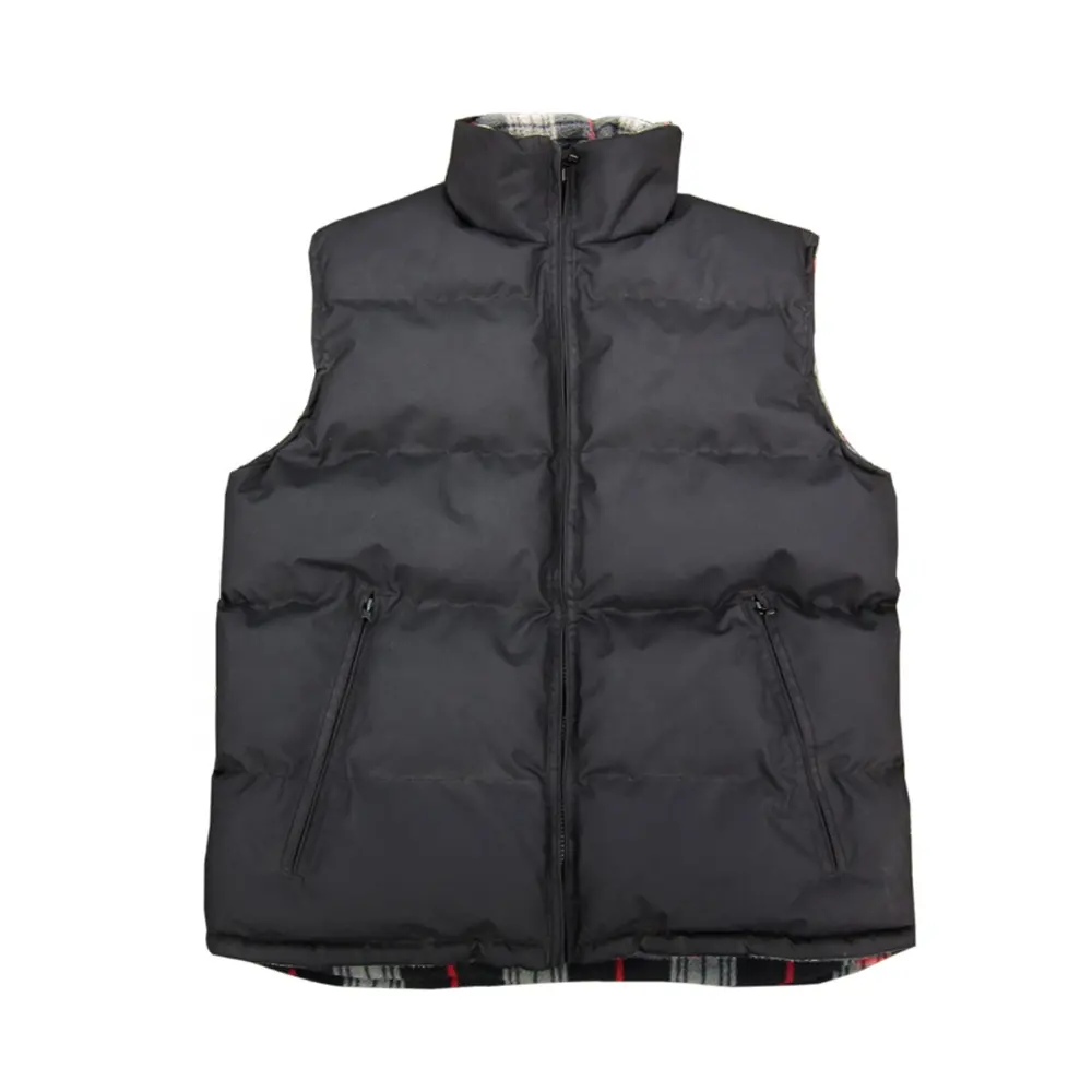 OEM male waterproof clothing winter down waist coat for men body warmer vest