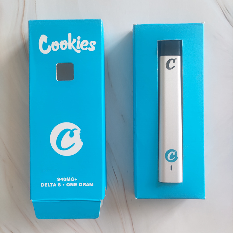 COOKIES 280mah Rechargeable battery Delta 8 Vape Pen Disposable Device empty pods 1ml Capacity