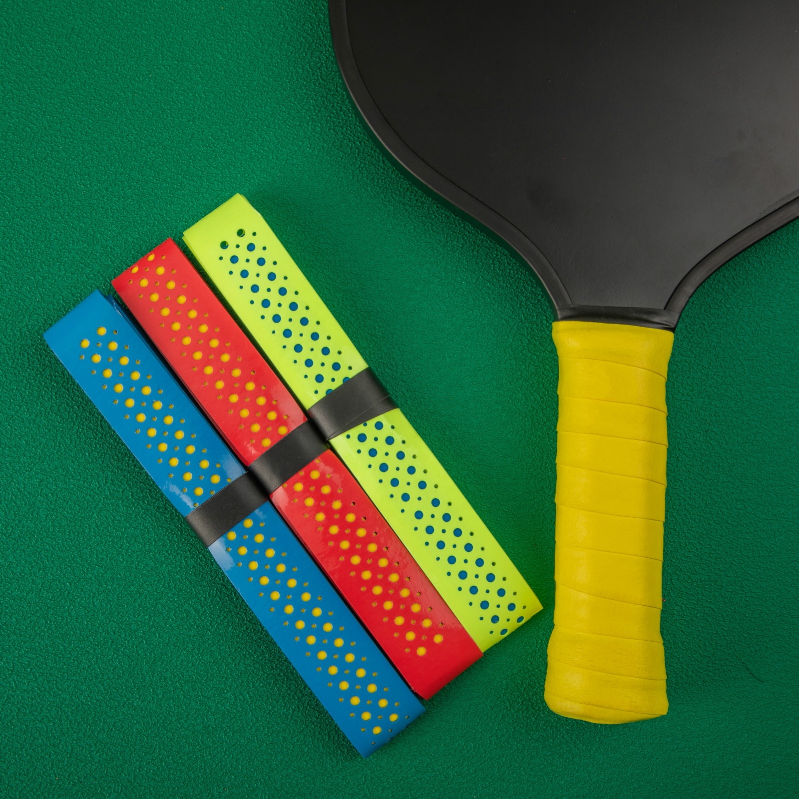 Горячая продажа Красочные дышащие pickleball бадминтон овергрип для сквоша ракетки