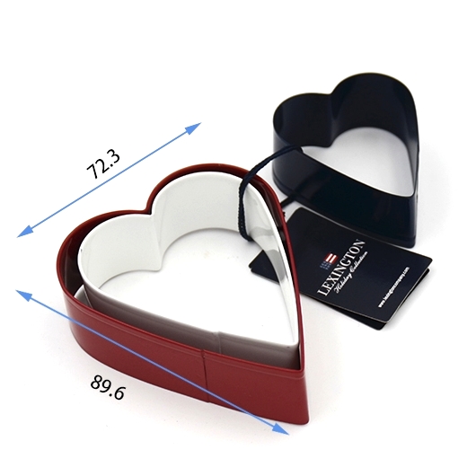 В форме сердца Cookie Cutter из нержавеющей стали Cookie Cutter Set