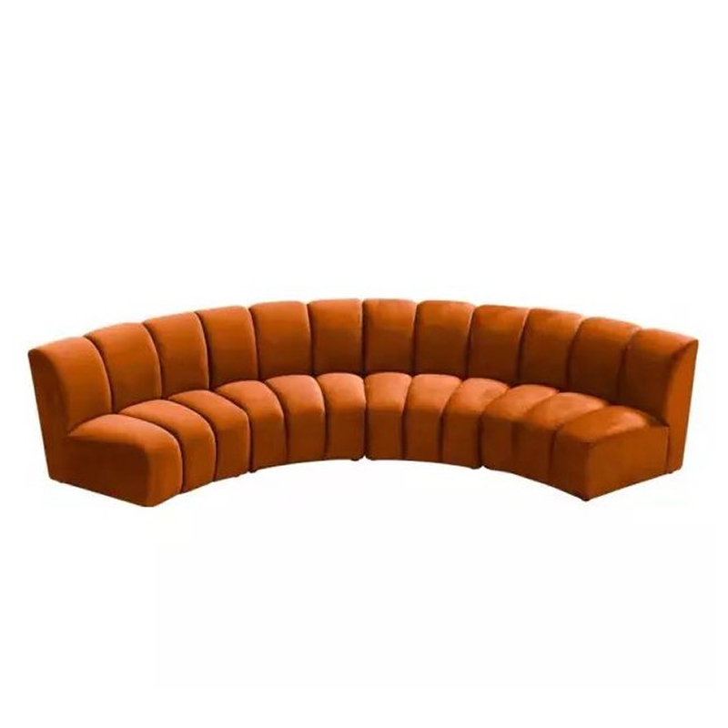 Nordic luxury sofa living room round sofa combination hotel lobby sofa