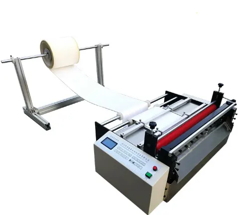 SIGO brand non woven fabric roll to sheet cutting machine