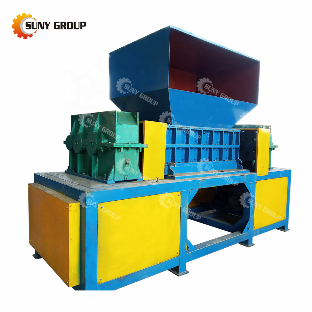 Aluminum profile shredder/ Scrap metal double shaft shredder blade
