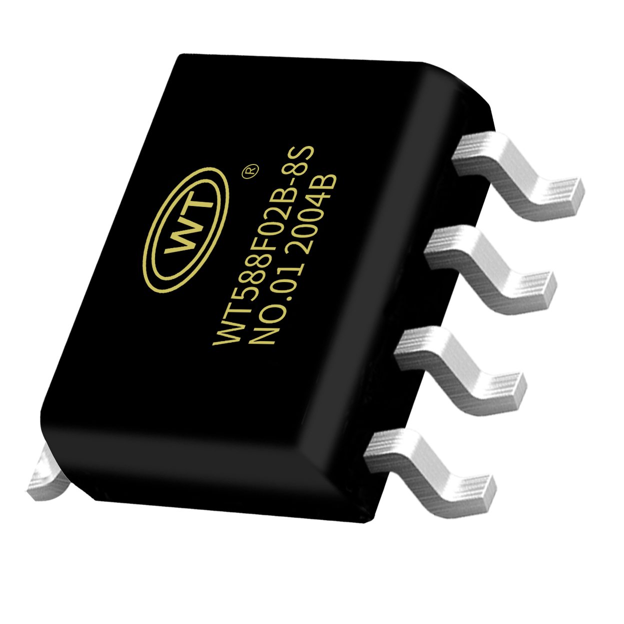 WT588F02B-8S Serial Control Erasable Chip  Editable OTP Editable/Programmable 170S Voice Audio Sound IC CHIP