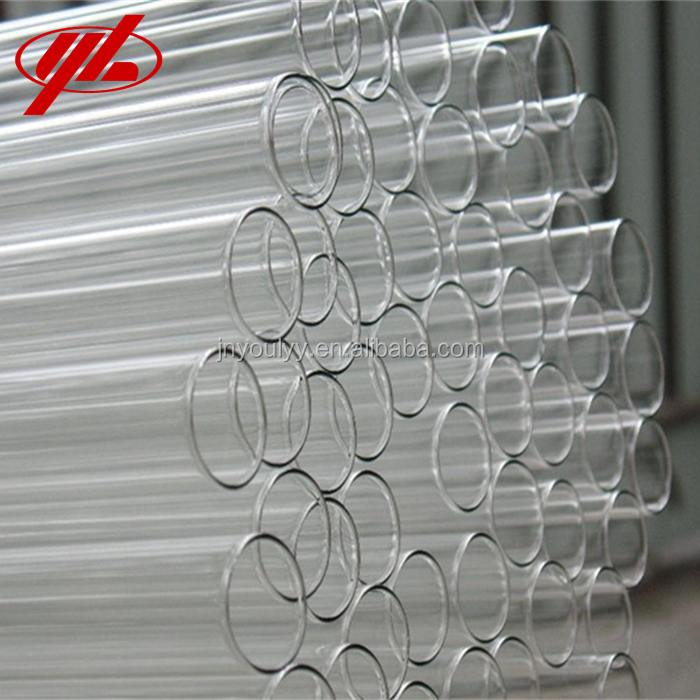 Clear Amber Borosilicate 5.0 Neutral/ 7.0 Low Borosilicate Glass Tube