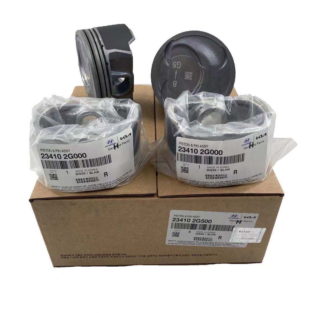 G4KD G4KE 2.0 2.4 Engine Piston 23410-2G501 23410-2G400 23410-2G000 is suitable for Hyundai Kia