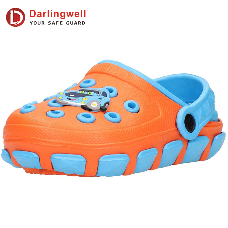 Darlingwell яркая детская модная обувь eva clog для детей на открытом воздухе садовые противоскользящие Сабо