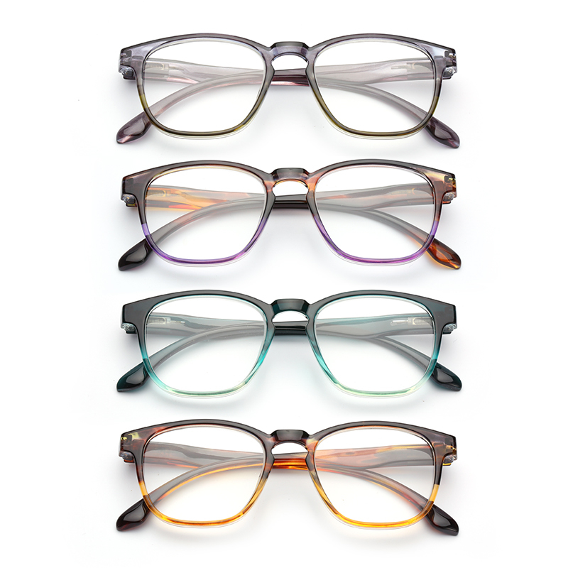 Wholesale Outdoor Supermarket Classic Square Frames Brand Designer Fashion Reading Glasses