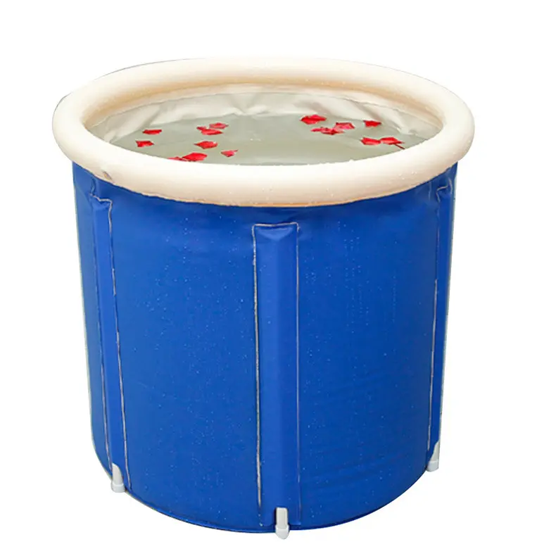 Portable Folding Tub Bucket Kit for Adult Family Movable light and strong non-slip tub bathtub