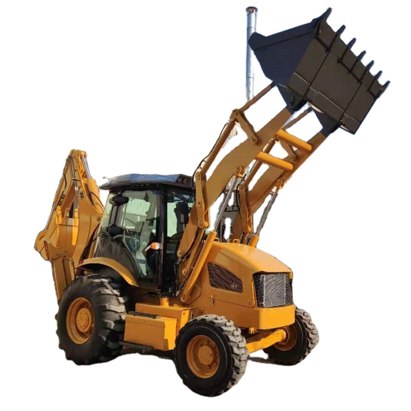 Китайский бренд, экскаватор-погрузчик с технологией JCB