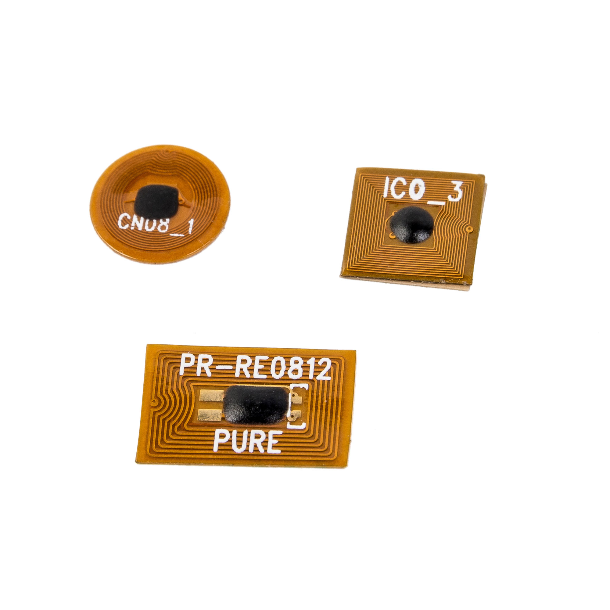 13,56 МГц мини микрочип ISO14443A, Пассивный мягкий NFC FPC Mini Tag 5x5 мм для защиты от подделки