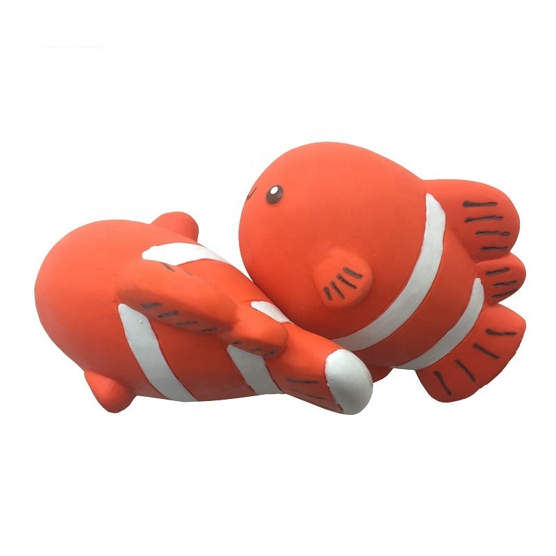 Морские животные желтый рыбий Squirter Игрушки для ванной для детей