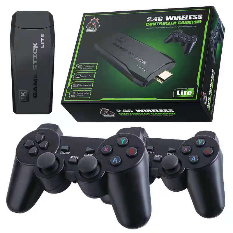 2.4G Wireless Controller Game Console for PS1/SNES 9 Emulator Retro Console TV Gamepad