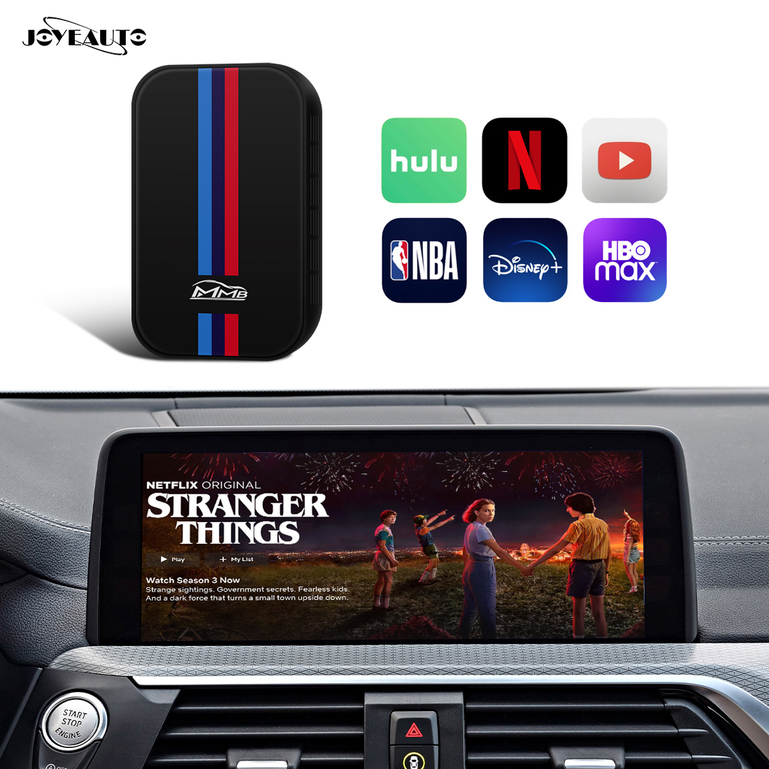 MMB CarPlay Android Box для MMB BMW CarPlay AI Box BMW Android все модели смотреть Netflix YouTube