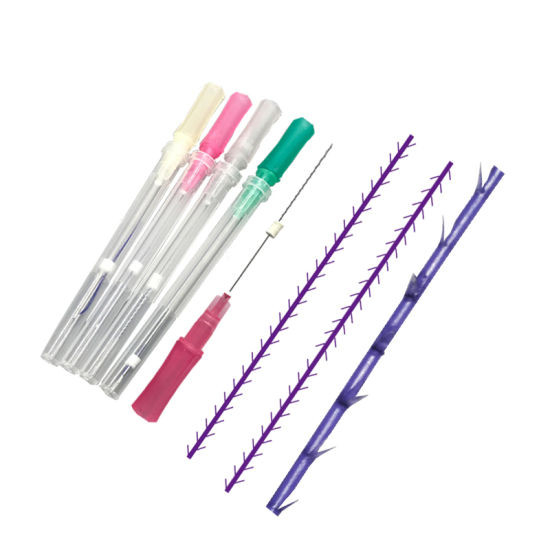 Высококачественная 21 г 100 мм Cog 3D Pdo нить Лифт 3d cod micro cannula игла с тупым наконечником
