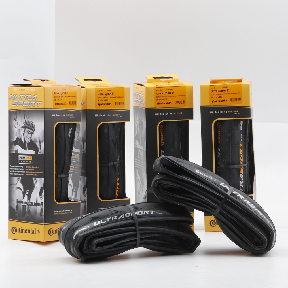 Box Road Bike Tire Continental Tyre Untra sport 3 Clincher Tires 700C 23C/25C/28C Road Bike Tires Continental Ultra Sport