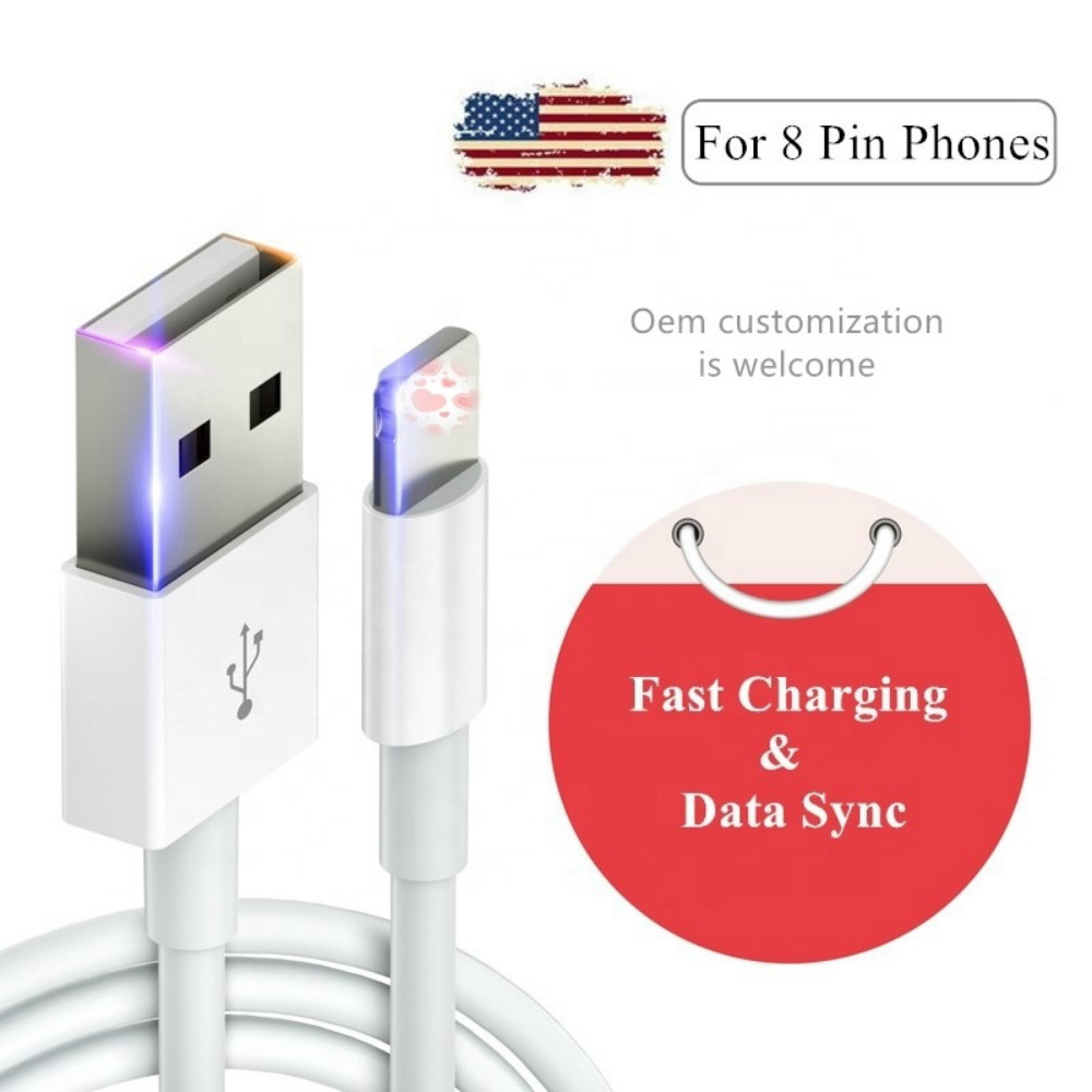 NanMing 3 фута 6 футов 10 футов 2 Usb 3,0 кабель для быстрой зарядки для Iphone 12 11 Xr X 8 7 6 зарядный кабель