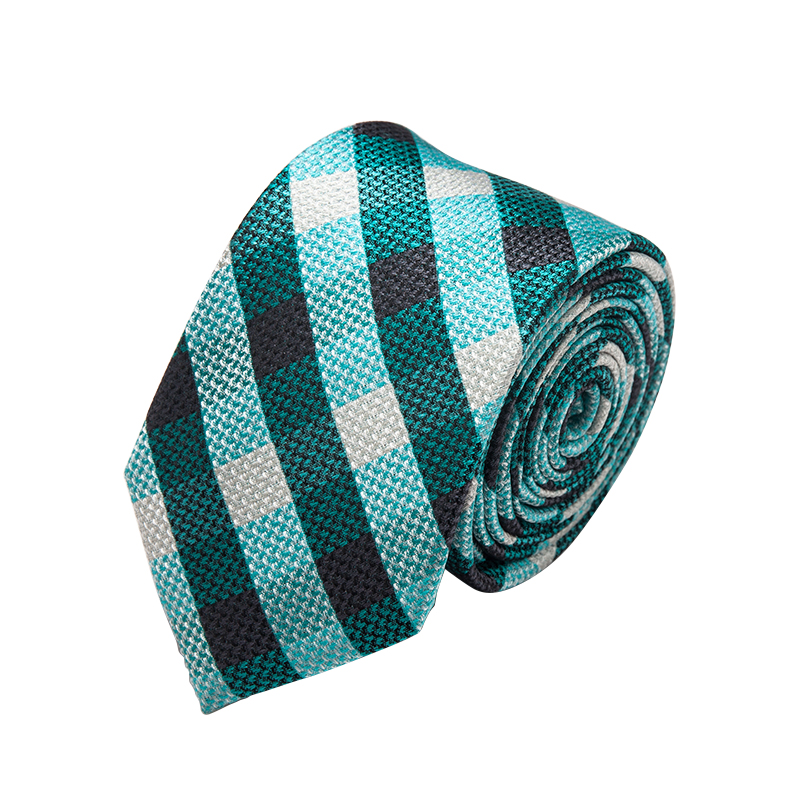 custom high quality italian silk fabric corbatas woven neck ties men's ties