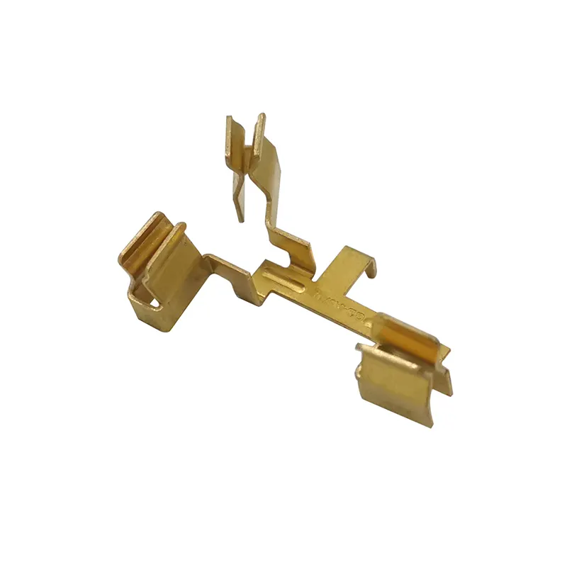 Experienced Manufacturer Customized Power Socket Brass Sheet Metal Stamped Precision Parts