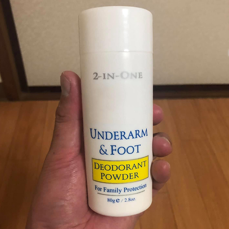 OEM Customized Plastic whitening herbal powder body with high quality