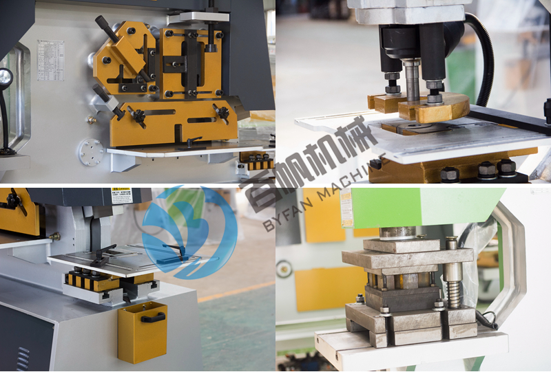 Q35Y-16 Model 60 Ton Punching Pressure Hydraulic Iron Worker Machine