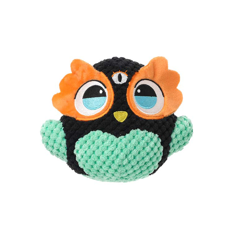Custom Manufacturer Free Sample New Design Plush Squeaker Stuff Animal Pet Dog Toys