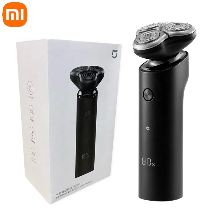 Rechargeable Shaver 4d Barbeador Shaving Machine for Men Beard Razor Wet-Dry Waterproof Trimmers Xiaomi S500 Electric Shavers