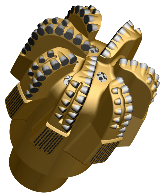 Неконическое сверло Pdc 56 мм P9 типа coring PDC Bit Cr 50 thread