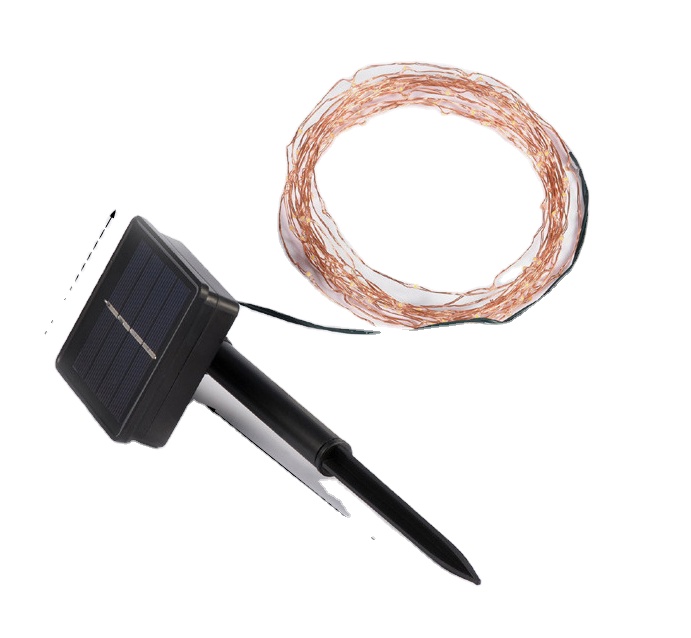 4.5V 100/200Led Solar Fairy String Indoor Window Curtain Lamp Christmas Wedding Part Twinkle Lighting