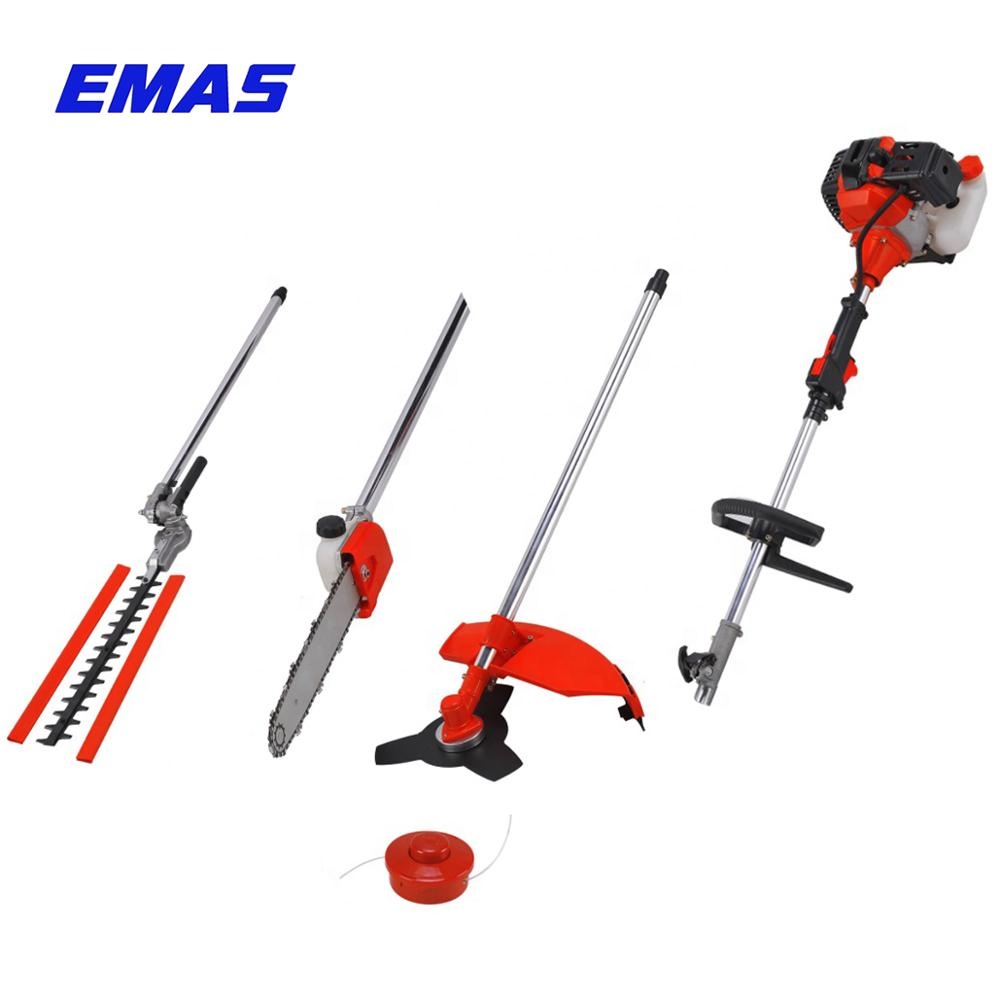 Emas 26cc/33cc/43cc/52cc бензиновый Многофункциональный кусторез для китайской травы триммер