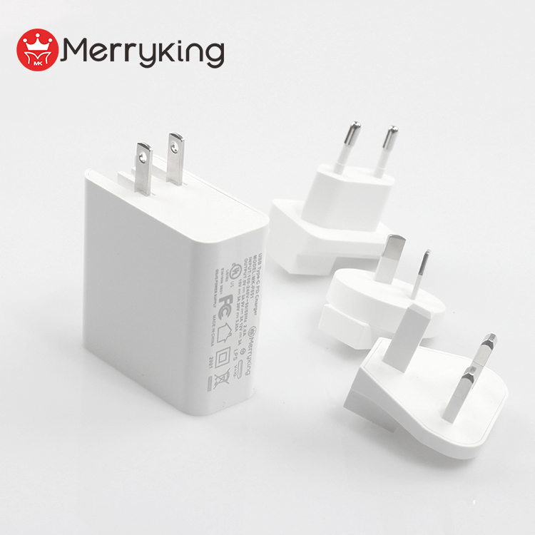 2020 amazon Универсальное зарядное устройство для путешествий 65 Вт USB C адаптер для быстрой зарядки с портами PD для ноутбуков и телефонов