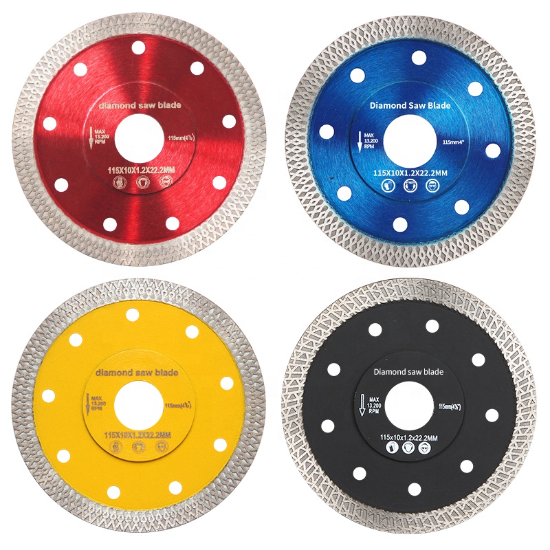 Diamond Saw Blades 4 inch Wet / Dry Cutting Tile disc