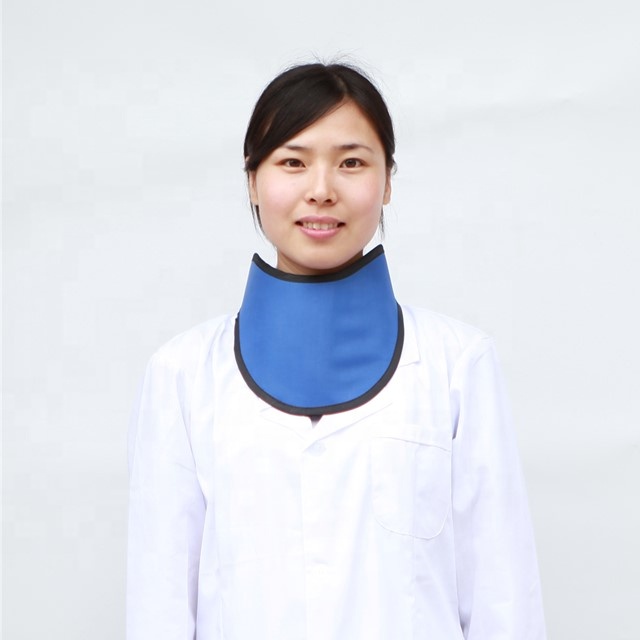 0.5mmpb radiation x ray CT room scanning one shaped model lead thyroid collar