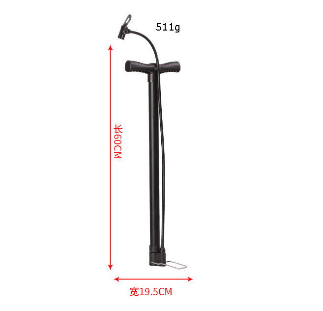 VTON CB-FP-019 длинные напольные насосы MTB дорожный велосипед воздушный насос для велосипеда 100 PSI Ручной велосипед насос