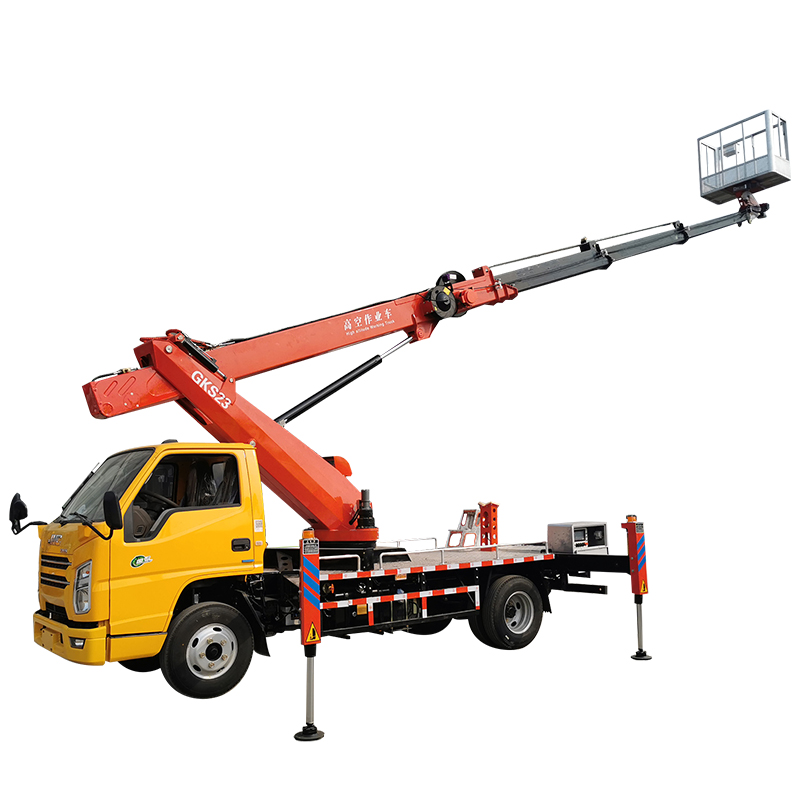 26m working height mounted aerial working platform truck high-altitude operating truck