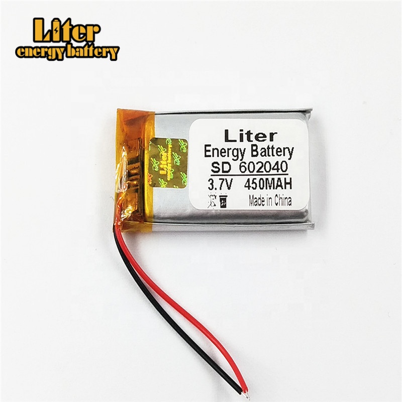 602040 3,7 V 450mAh литий-ионный Литий-полимерный аккумулятор с pcb