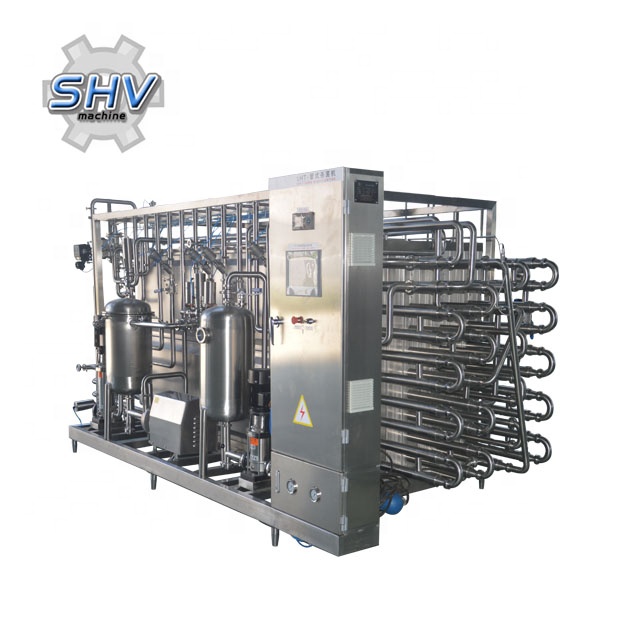 Fully-automatic 2000L/H UHT Milk Making Processing Plant