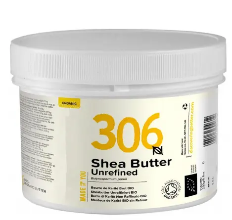 Private label Organic shining brightening shea butter unrefined body lotion