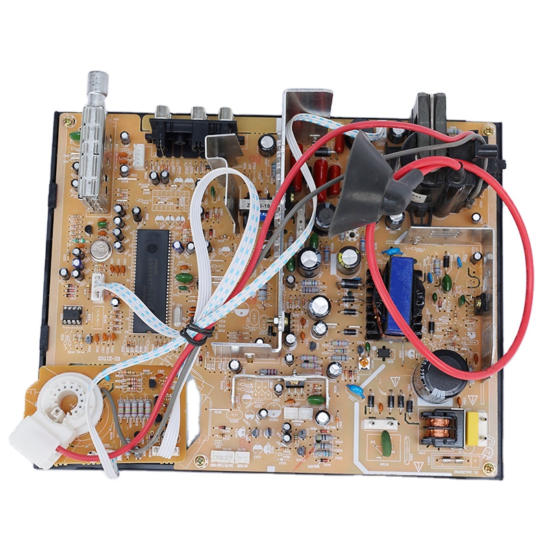 Factory supplier the best quality and low price for 14-21 Inch CRT Color TV mainboard with tuner and pincushion and stereo