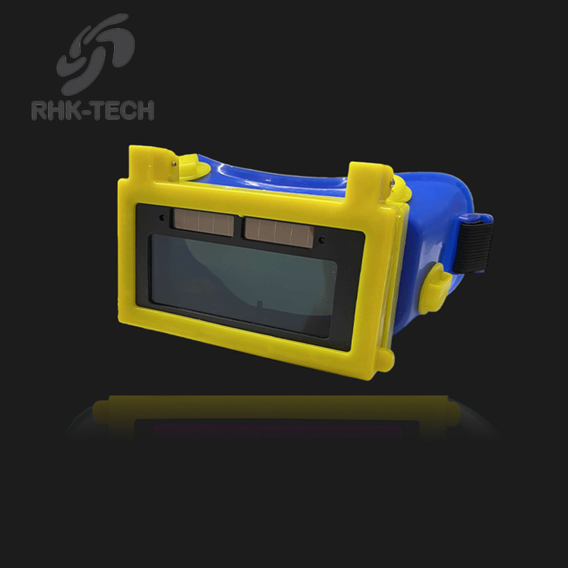 RHK OEM Промышленный кожаный чехол из искусственной кожи (глаз защитная маска для лица, солнечный сварочный шлем с автоматическим затемнением очки авто затемнение продукция от производителей по низким ценам