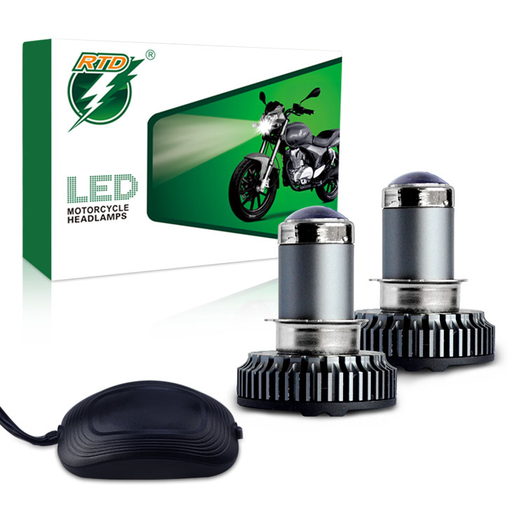 RTD fish-eye H4 laser led Motorcycle LED Headlight Bulbs