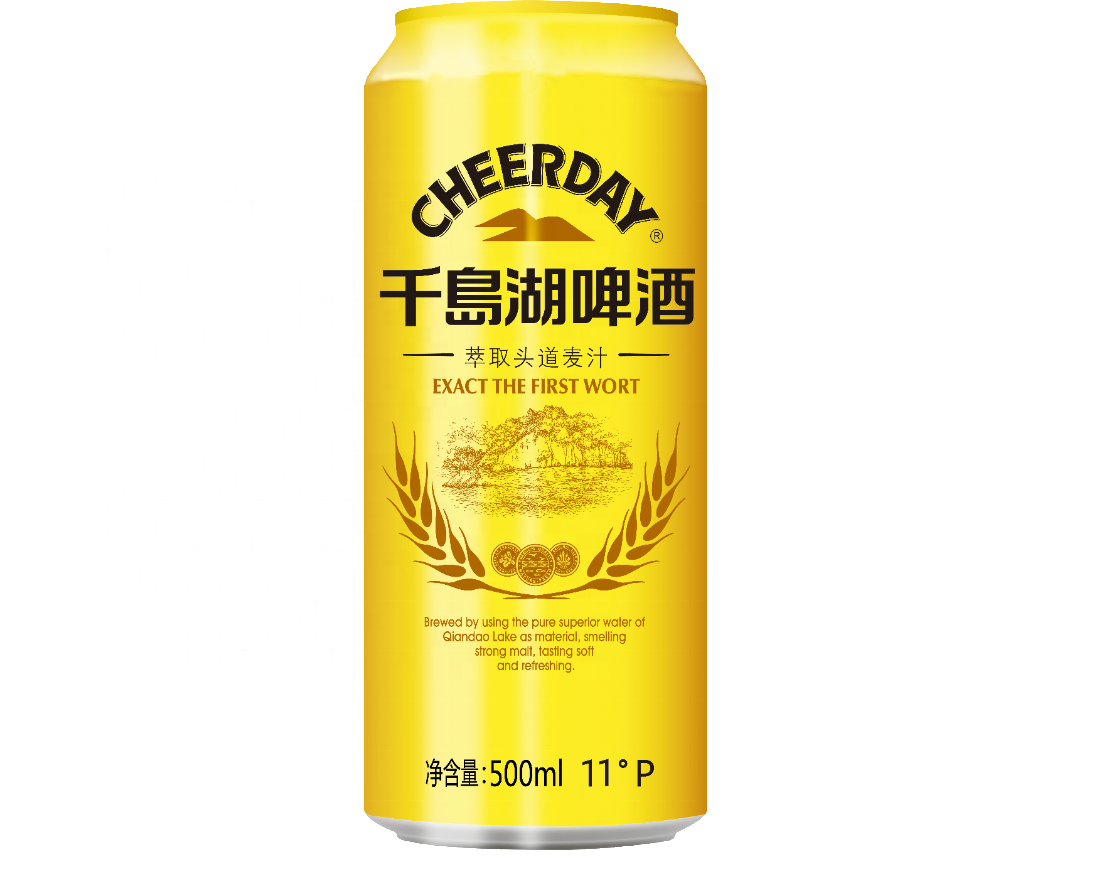 Cheerday Golden 4.3% vol 500 мл 1*12 консервы Lager пиво