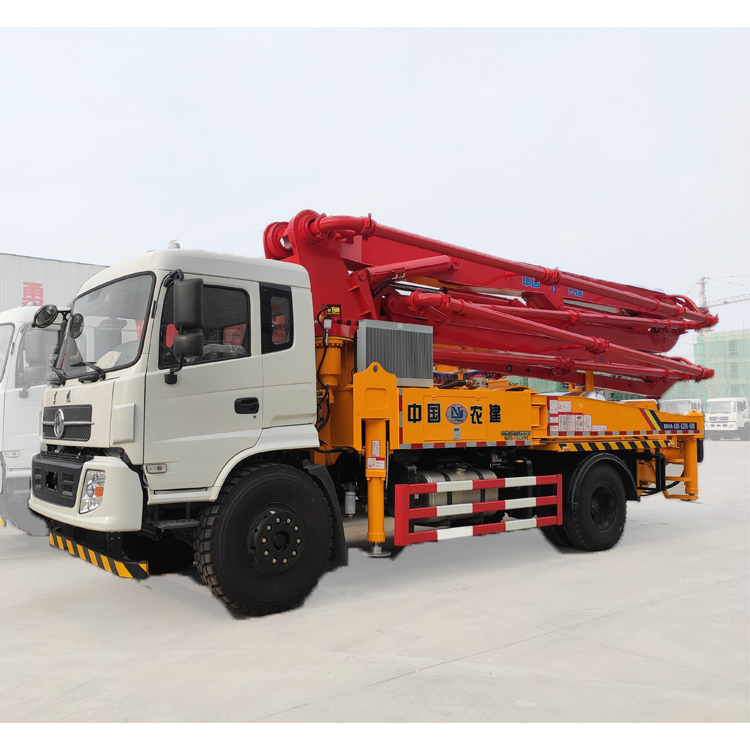 New 30 m concrete pump truck with remote control  4*2 drive way