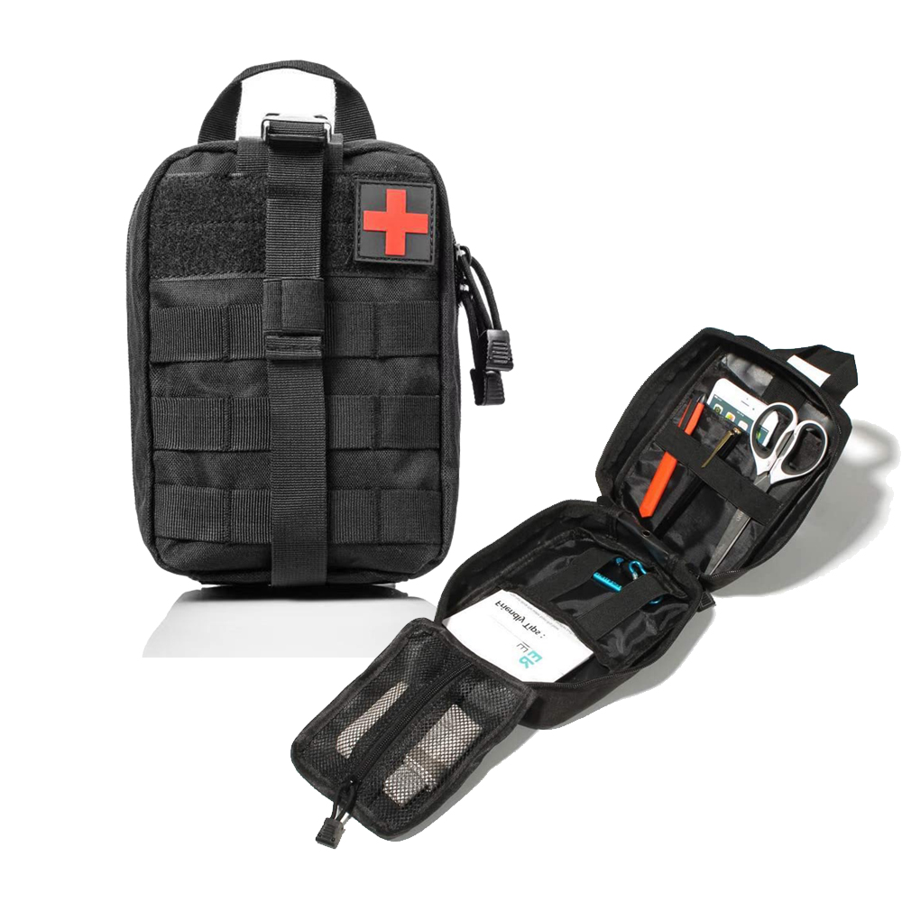 Tactical MOLLE EMT Medical First Aid IFAK Pouch trauma kit military