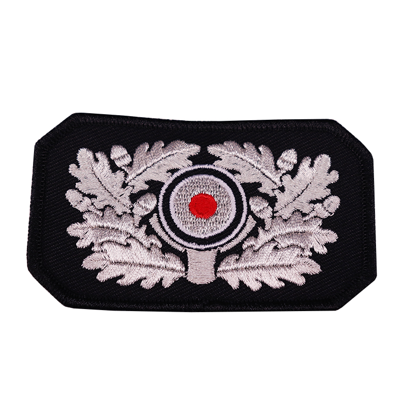 WW2 Repro German Army BULLION WREATH and COCKADE Visor Cap Insignia Patches