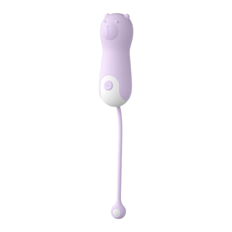 Vibrating Silicone Bear Egg Rechargeable USB 10-Speed Masturbating Woman